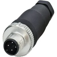 Phoenix Contact 1513334 Sensor-/Aktor-Steckverbinder, unkonfektioniert M12 Stecker, gerade Polzahl: