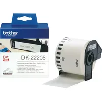 Brother Endlos-Etikett 22205 Weiß 62 mm x 30,48 m