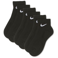 Nike Everyday Lightweight Trainings-Knöchelsocken Black/White 38-42
