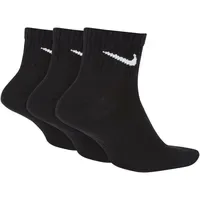 Nike Everyday Lightweight Trainings-Knöchelsocken Black/White 38-42