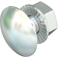 OBO Bettermann Vertr Flachrundschraube m.Kombimutter FRSB 6x12 A2