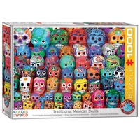Eurographics 6000-5316 - Traditionelle Mexikanische Schädel , Puzzle, 1.000
