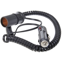 IWH Spiral-Verlängerungskabel 3 Meter 12/24 Volt Belastbarkeit Strom max.=10