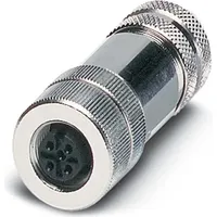 Phoenix Contact 1515170 Sensor-/Aktor-Steckverbinder, unkonfektioniert M12 Buchse, gerade Polzahl