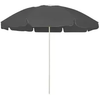 VidaXL Strandschirm Ø 240 cm anthrazit