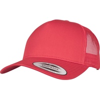 Flexfit 5-Panel Retro Trucker Cap - Rot,