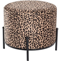 Haku-Möbel HAKU Möbel Hocker 22952 Leopard