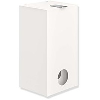 Hewi System 900 Hygieneabfallbehälter 900.05.00660DX Edelstahl pulverbeschichtet weiß tiefmatt,