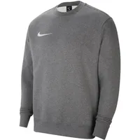 Nike Park 20 Fleece Sweatshirt Kinder charcoal heathr/white XS