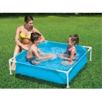 Summer Waves Planschbecken Kinderpool Frame Pool 1,2x1,2x0,3m