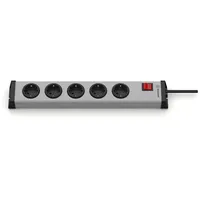 EHMANN 0201x00052303 Steckdosen-Verteiler Grau, Schwarz Schutzkontakt 1 St.