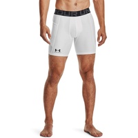 Under Armour HeatGear Armour Kompressionsshorts Herren 100 white/black XL