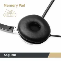 GEQUDIO Headset 1-Ohr für Cisco mit Kabel