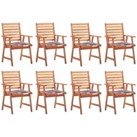 VidaXL Gartenstuhl 62 x 61 x 22,5 cm rot