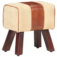 VidaXL Polsterbank Turnbock-Design Braun 38 x 38 x 38