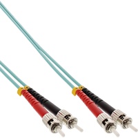InLine LWL Duplex Kabel, ST/ST, 50/125μm, OM3, 2m