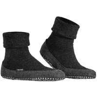 Falke Cosyshoe SO CP, Pantoffeln, Anti-Rutsch, einfarbig Dunkelgrau 37-38