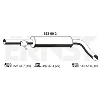 Ernst Mittelschalldämpfer 153003