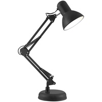 Lunartec Retro-Schreibtischlampe mit 2 Gelenk-Armen, für E14-Lampe bis 60