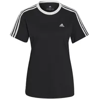 Adidas 3-Streifen Bf Kurzarm-T-Shirt Black / White M