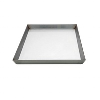 ALLGRILL Edelstahlgrillplatte für Chef S/M/XL, Ultra, Outdoorküche 30x46x2 cm