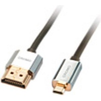Lindy Cromo Slim High-Speed-HDMI-Kabel mit Ethernet Typ A/Typ D
