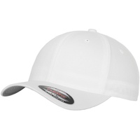 Flexfit Wooly Combed Cap mit Stretch-Anteil, Weiss, L/XL