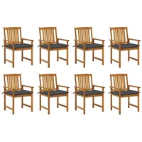 VidaXL Gartenstuhl 57 x 57 x 92 cm braun