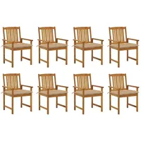 VidaXL Gartenstuhl 57 x 57 x 92 cm braun