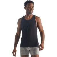 Icebreaker Anatomica Tank Top - Black / Monsoon -