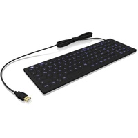 KeySonic KSK-6031INEL-B - Tastatur USB, DE (60885)