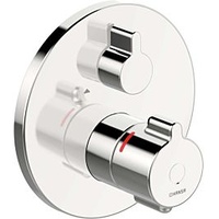 Hansa Hansaclinica Fertigmontageset für Brausebatterie, 1 Verbraucher, chrom