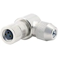 Phoenix Contact 1436479 Sensor-/Aktor-Steckverbinder, unkonfektioniert M8 Buchse, gewinkelt Polzahl