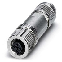 Phoenix Contact 1424683 Sensor-/Aktor-Steckverbinder, unkonfektioniert M12 Polzahl: 4 1St.