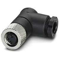 Phoenix Contact 1513444 Sensor-/Aktor-Steckverbinder, unkonfektioniert M8 Buchse, gewinkelt Polzahl