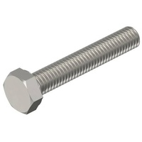 OBO Bettermann DIN933 M10x60V4A 3156035 Sechskantschraube 10mm 60mm Stahl