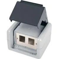 Telegärtner AP-Gehäu. IP44,75x86x58,gr H02000A0070