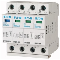 Eaton Power Quality Eaton Überspannungsableiter steckbar SPCT2-280-3+NPE