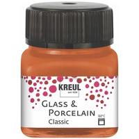Kreul 16248 - Glass Porcelain Classic metallic kupfer