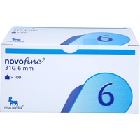 CC Pharma GmbH NOVOFINE 6 Kanülen 0,25x6 mm 31
