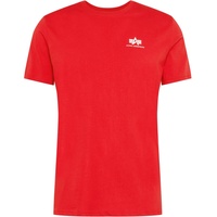 Alpha Industries Backprint T-Shirt, - Speed Red M