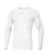 Jako Comfort 2.0 langarm Funktionsshirt Kinder weiß 140/152