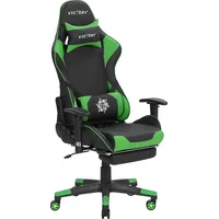 Beliani VICTORY Gaming Stuhl drehbar mit Fußstützen Modernes innovatives