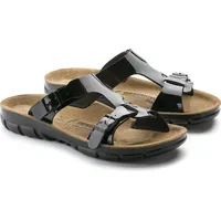Birkenstock Sofia BirkoFlor, schmal, Black Patton, Größe 39