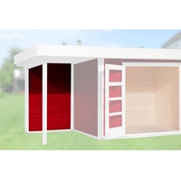 Weka Rückwand für Anbau 150 cm für Designhaus 126