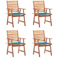 VidaXL Gartenstuhl 48,8 x 48,8 x 92 cm blau