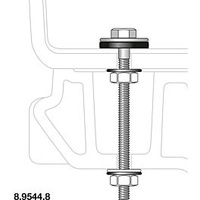 Laufen Befestigungssett Spülkasten, 8954480000001