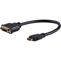 Startech HDMI-auf-DVI-D Videoadapterkabel 20cm - HDMI-Stecker auf DVI-Buchse