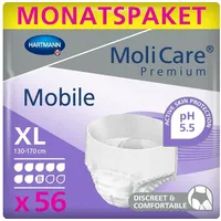 Hartmann MoliCare Premium Mobile 8 Tropfen XL 56 Stück