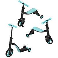 L.A. Sports 3-in-1 Kids Trike Laufrad Dreirad Scooter für
